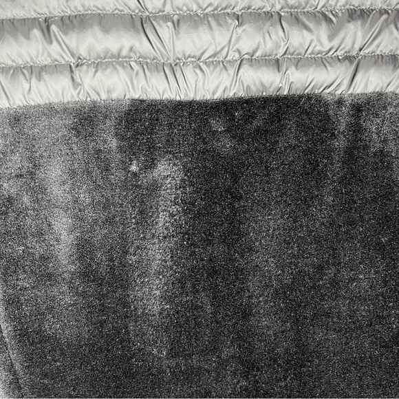 Small 32 Degrees Black Jacket Faux Fur Puffer Jacket Long Sleeve Down Feather - Picture 9 of 10